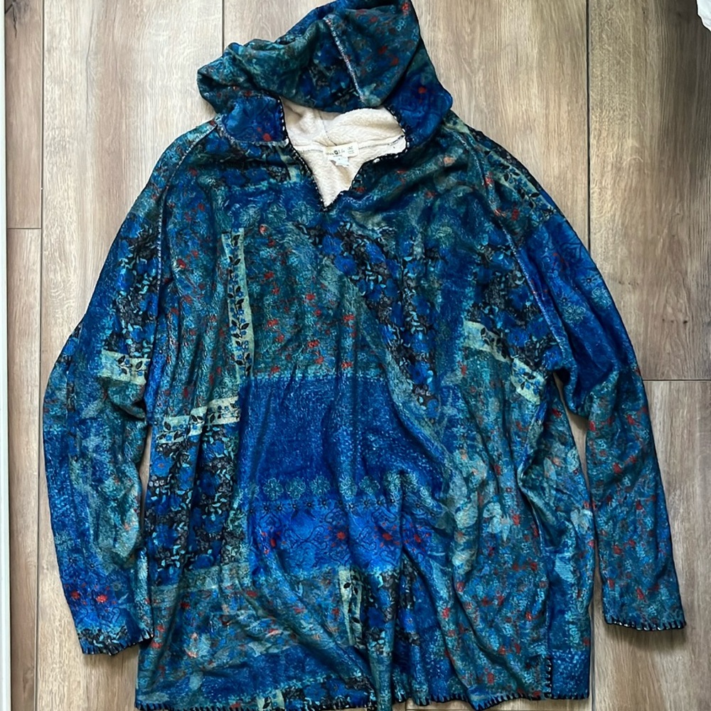 Natural Life Blanket Pullover